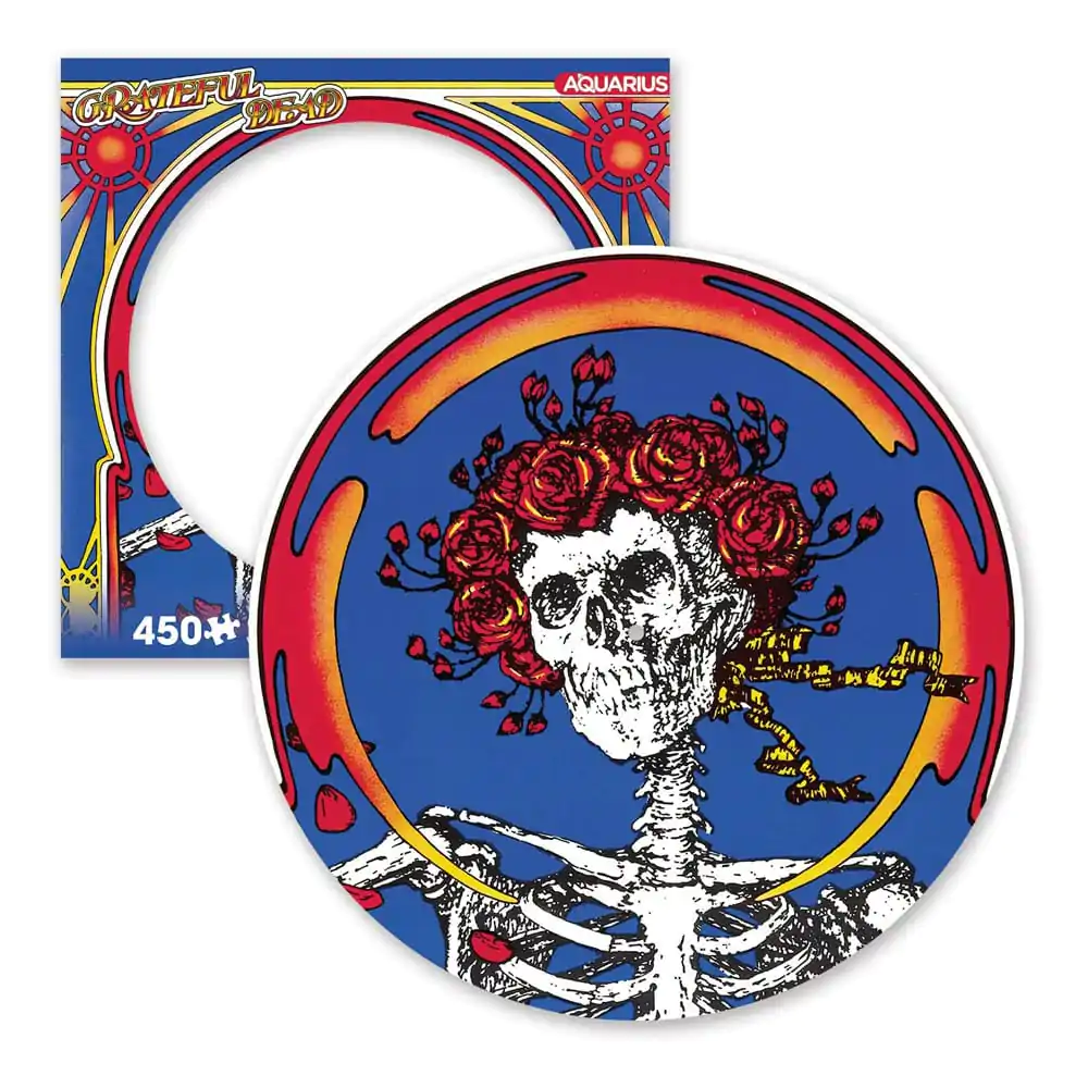 Grateful Dead Skull & Roses Picture Disc Puzzle tip mozaic (450 piese) poza produsului