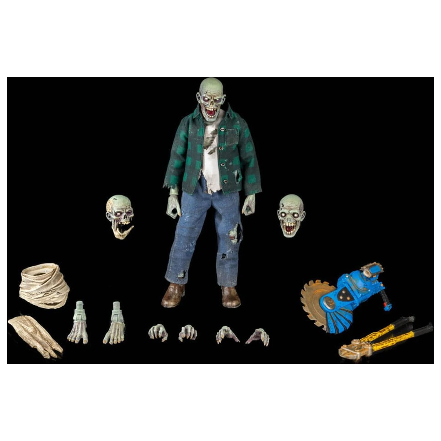 Graveyard Series Figurina de actiune Worker Zombie poza produsului