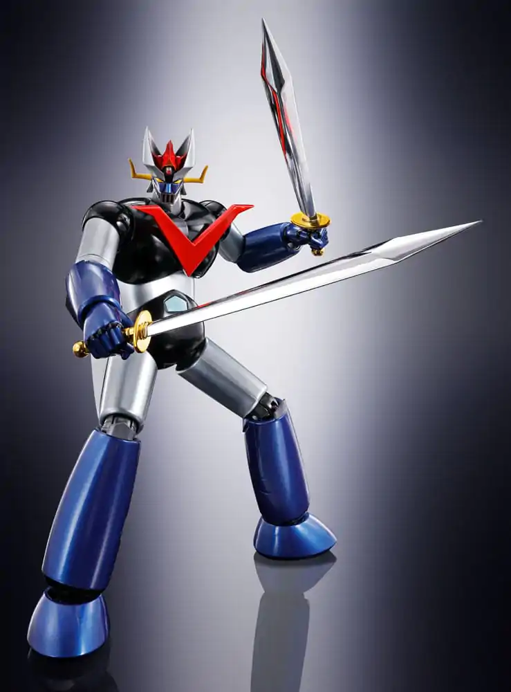 Great Mazinger Soul of Chogokin Figurina de acțiune Diecast GX-111 Great Mazinger Kakumei Shinka 19 cm poza produsului