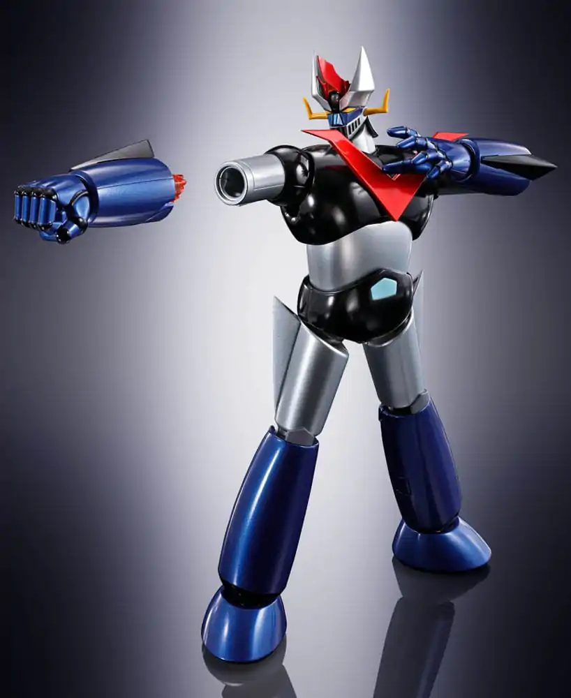 Great Mazinger Soul of Chogokin Figurina de acțiune Diecast GX-111 Great Mazinger Kakumei Shinka 19 cm poza produsului