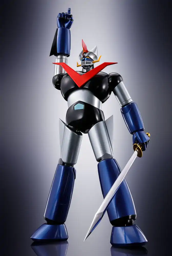 Great Mazinger Soul of Chogokin Figurina de acțiune Diecast GX-111 Great Mazinger Kakumei Shinka 19 cm poza produsului