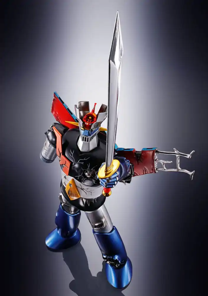 Great Mazinger Soul of Chogokin Figurina de Acțiune Diecast GX-105D Great Mazinger Z Kakumei Shinka Damage Ver. 17 cm poza produsului