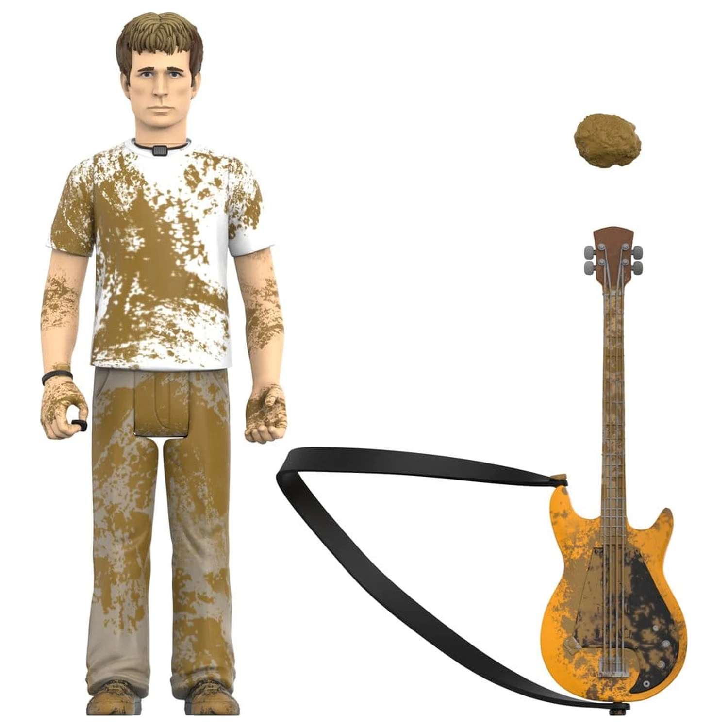 Green Day ReAction Figurina de actiune Wave 01 Mike Dirnt (Mud Fight) poza produsului