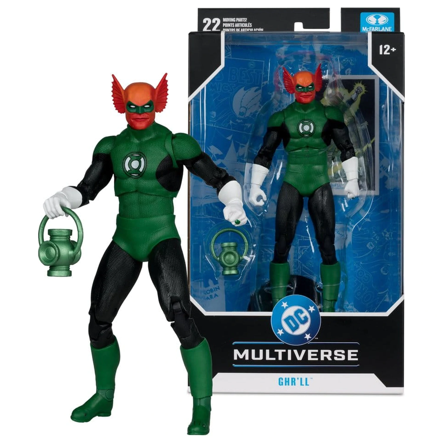 Green Lantern DC Multiverse figurina de actiune Ghr''ll 18 cm poza produsului