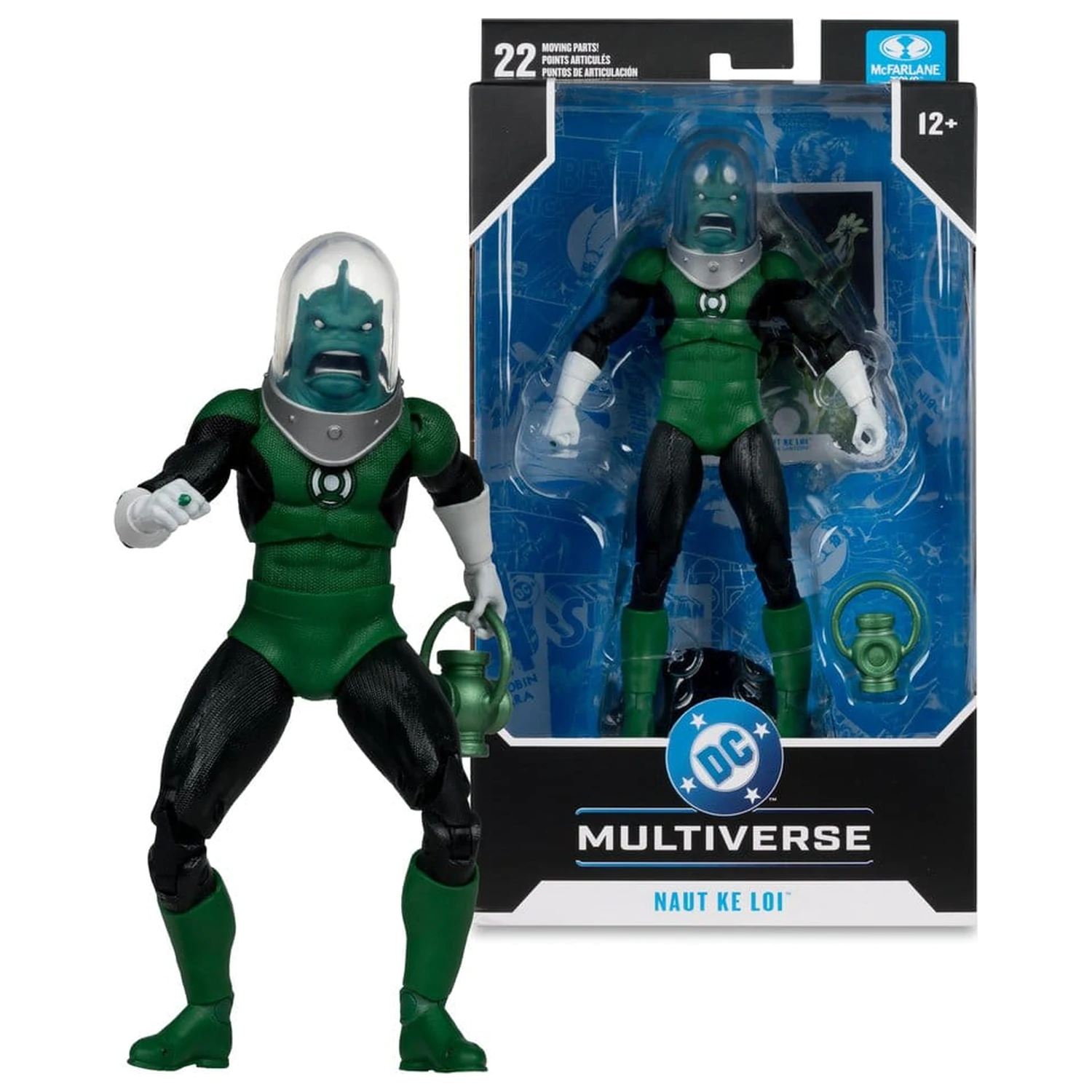 Green Lantern DC Multiverse figurina de actiune Naut Ke Loi 19 cm poza produsului