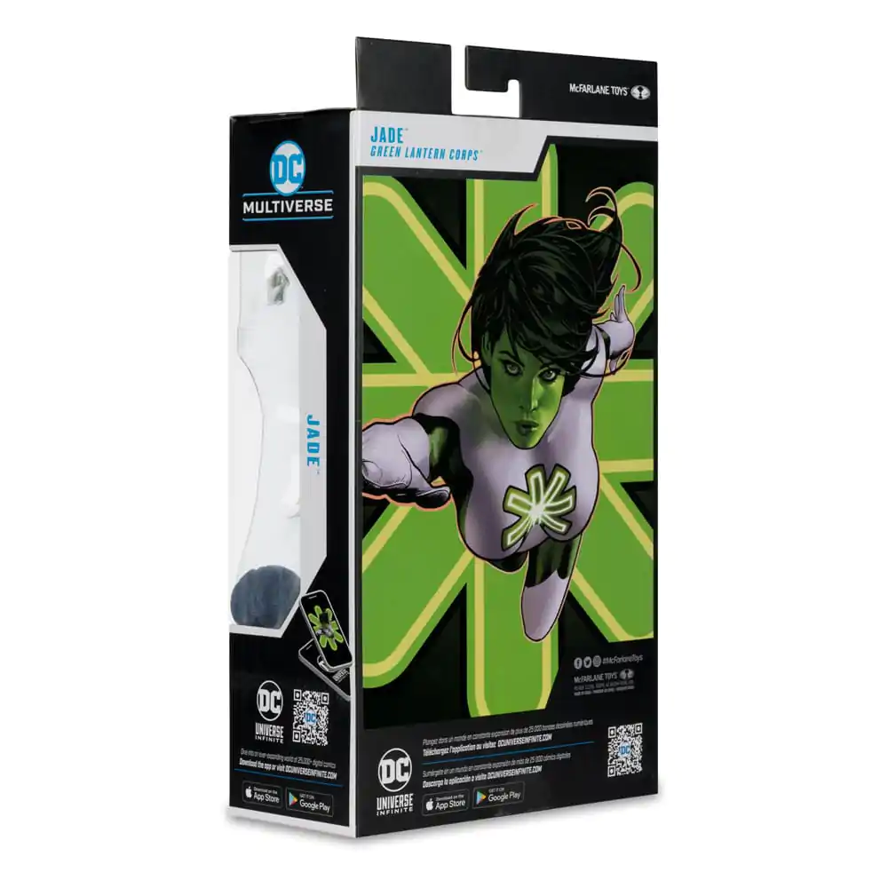 Green Latern Corps DC Multiverse figurina de actiune Jade (Red Platinum Edition) 17 cm poza produsului