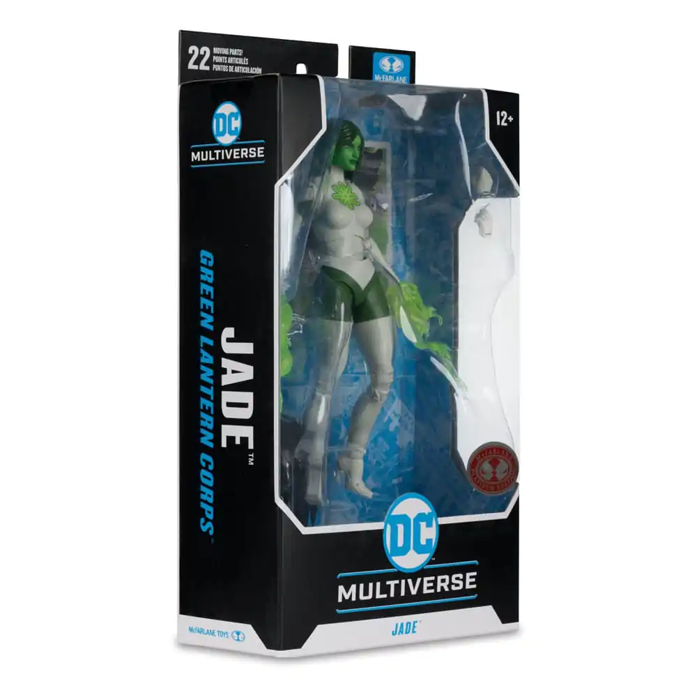 Green Latern Corps DC Multiverse figurina de actiune Jade (Red Platinum Edition) 17 cm poza produsului