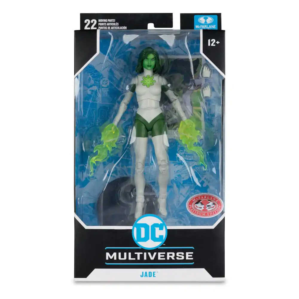 Green Latern Corps DC Multiverse figurina de actiune Jade (Red Platinum Edition) 17 cm poza produsului