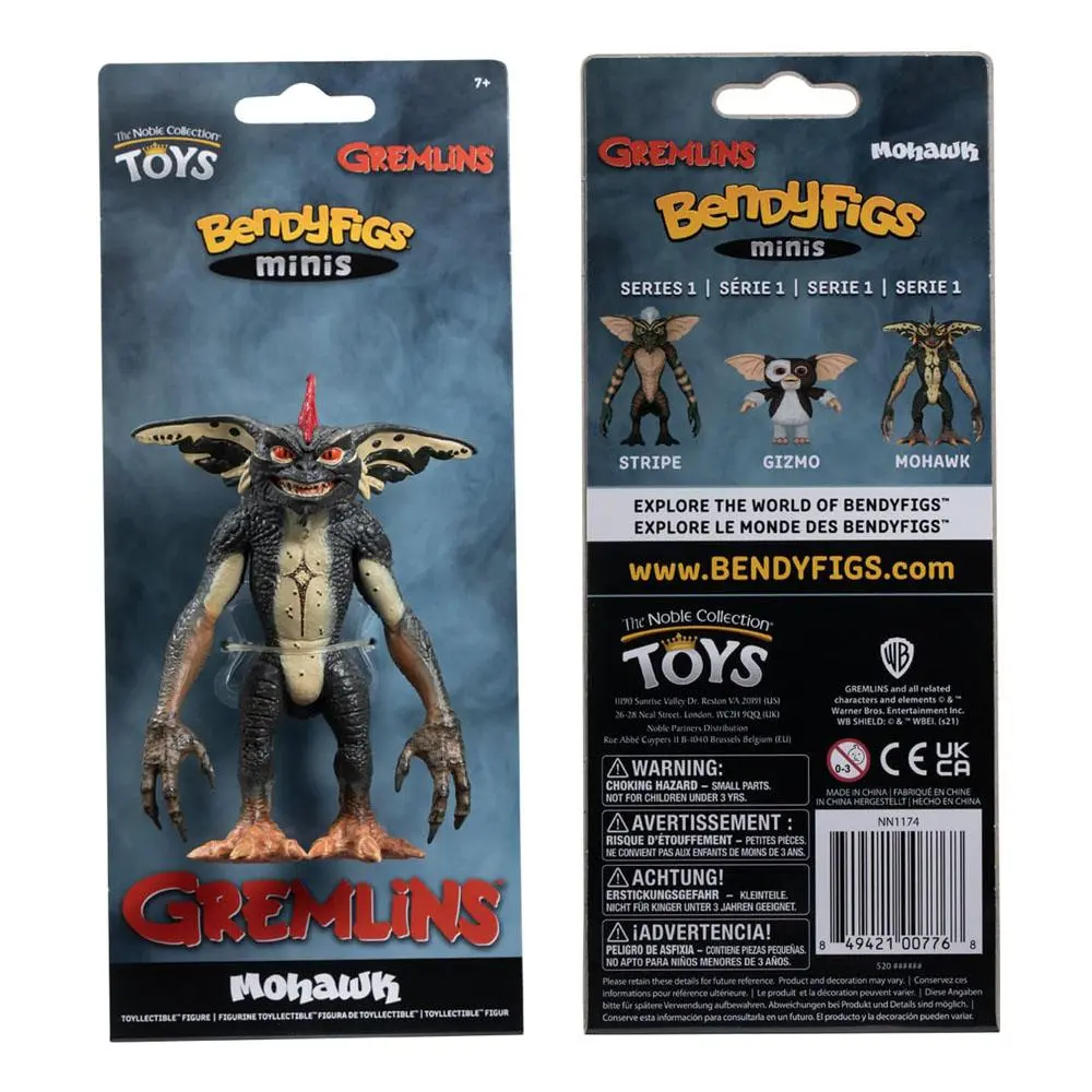 Gremlins Bendyfigs Figurina Mini Flexibilă Mohawk 11 cm poza produsului