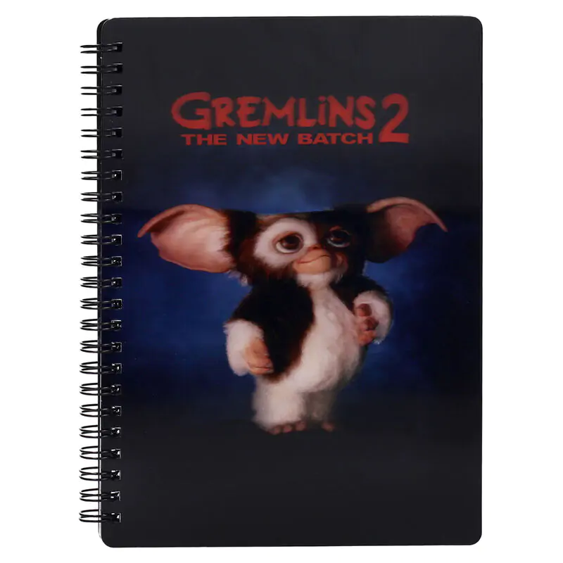 Gremlins Caiet cu Efect 3D Gremlins Negru poza produsului