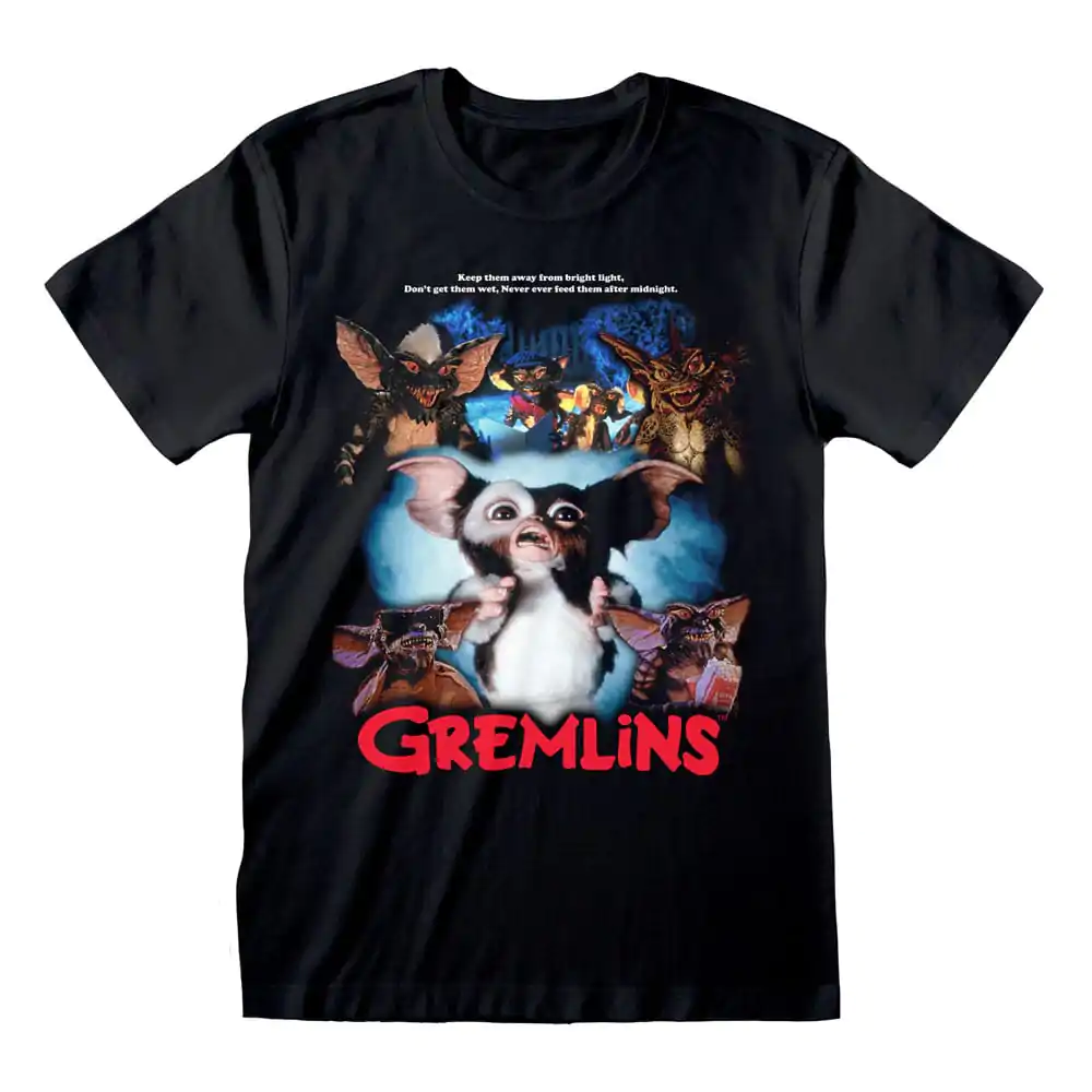 Gremlins Tricou Retro Poster Style poza produsului