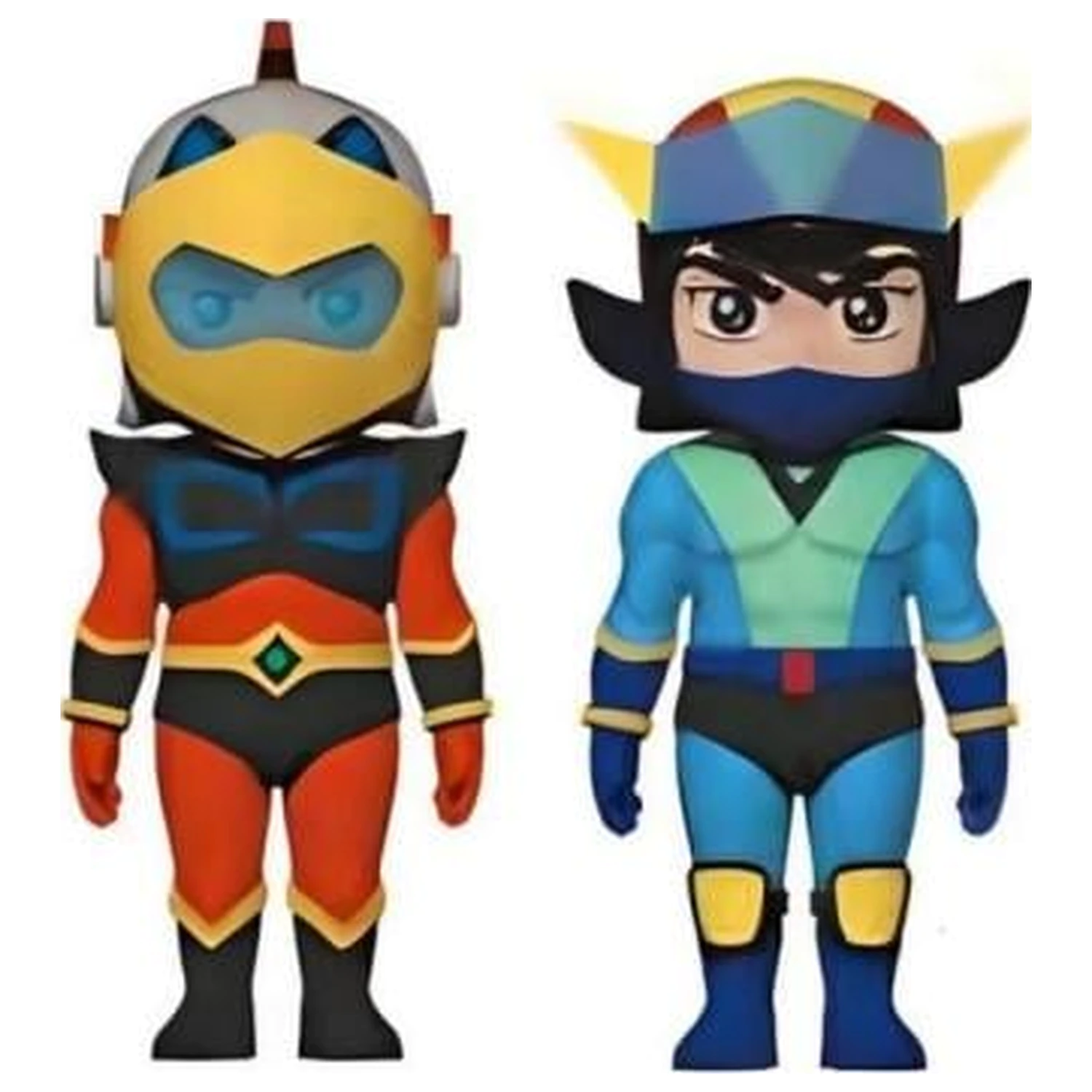 Grendizer Arctarus & Alcor Pachet cu 2 Figurine 6cm poza produsului