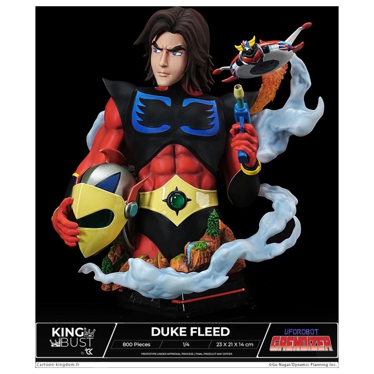 Bust Grendizer Duke Fleed King 1/4 23 cm poza produsului