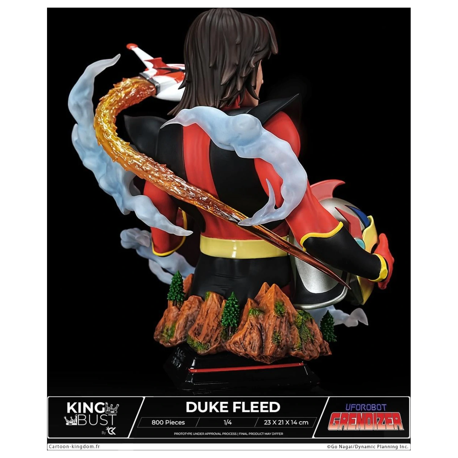 Bust Grendizer Duke Fleed King 1/4 23 cm poza produsului