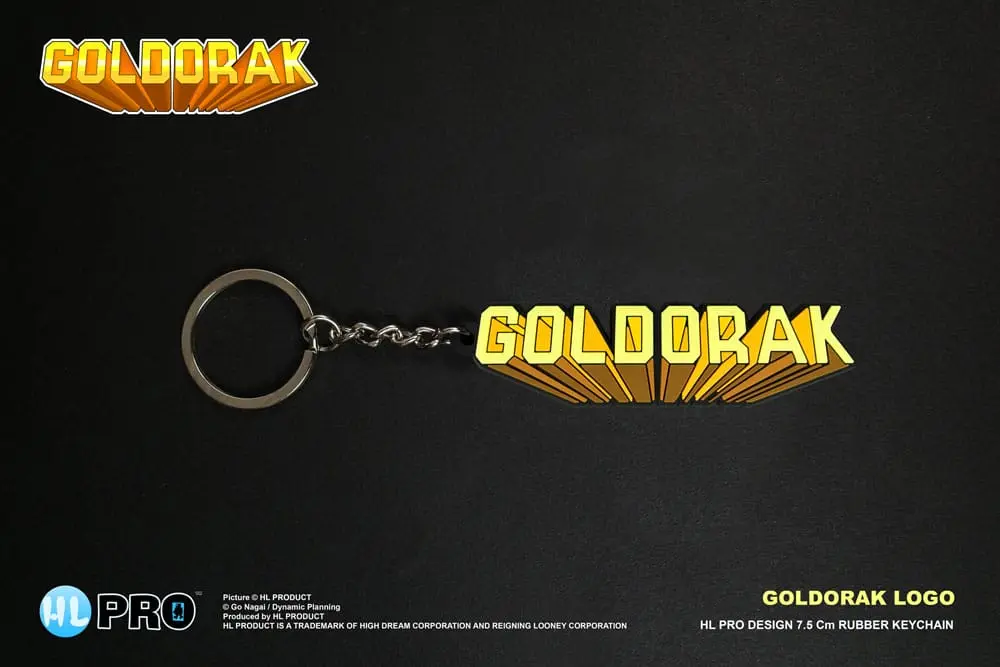 Breloc din cauciuc Grendizer Goldorak Logo 7 cm poza produsului