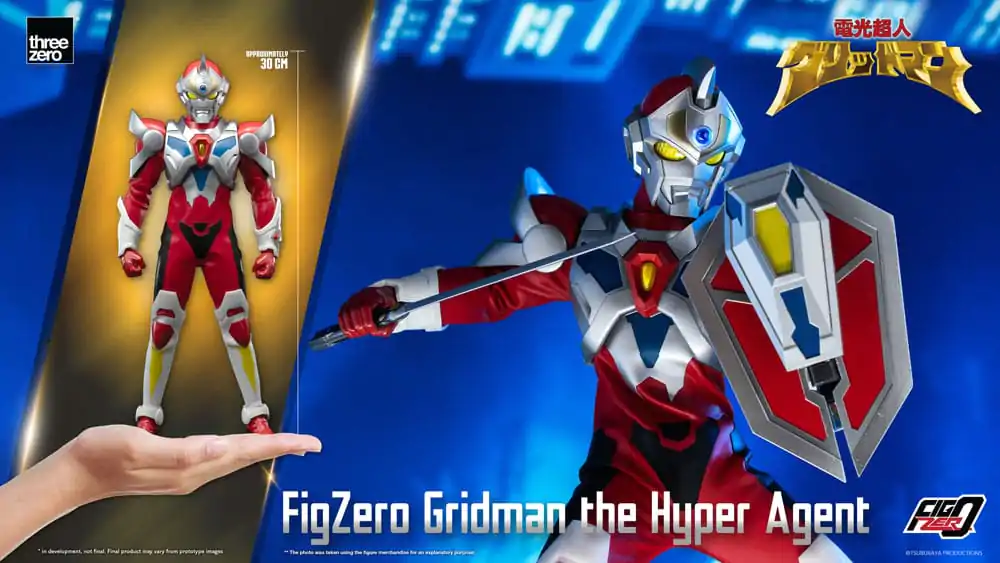 Figurină de acțiune FigZero Gridman the Hyper Agent 30 cm poza produsului