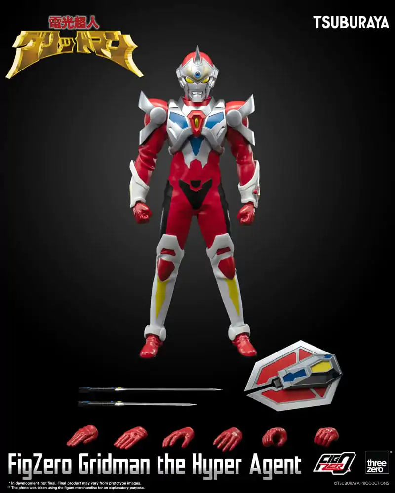 Figurină de acțiune FigZero Gridman the Hyper Agent 30 cm poza produsului