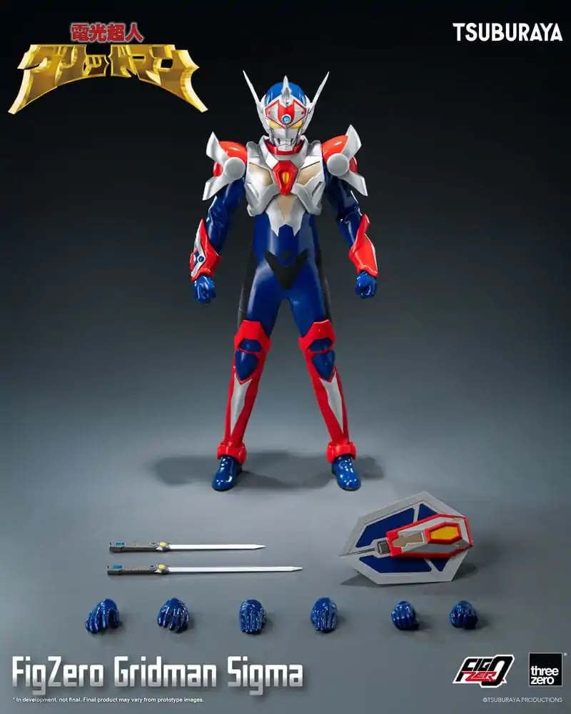Gridman the Hyper Agent: Revenge of Neo Evil Lord FigZero Acțiune Figurina Gridman Sigma 30 cm poza produsului