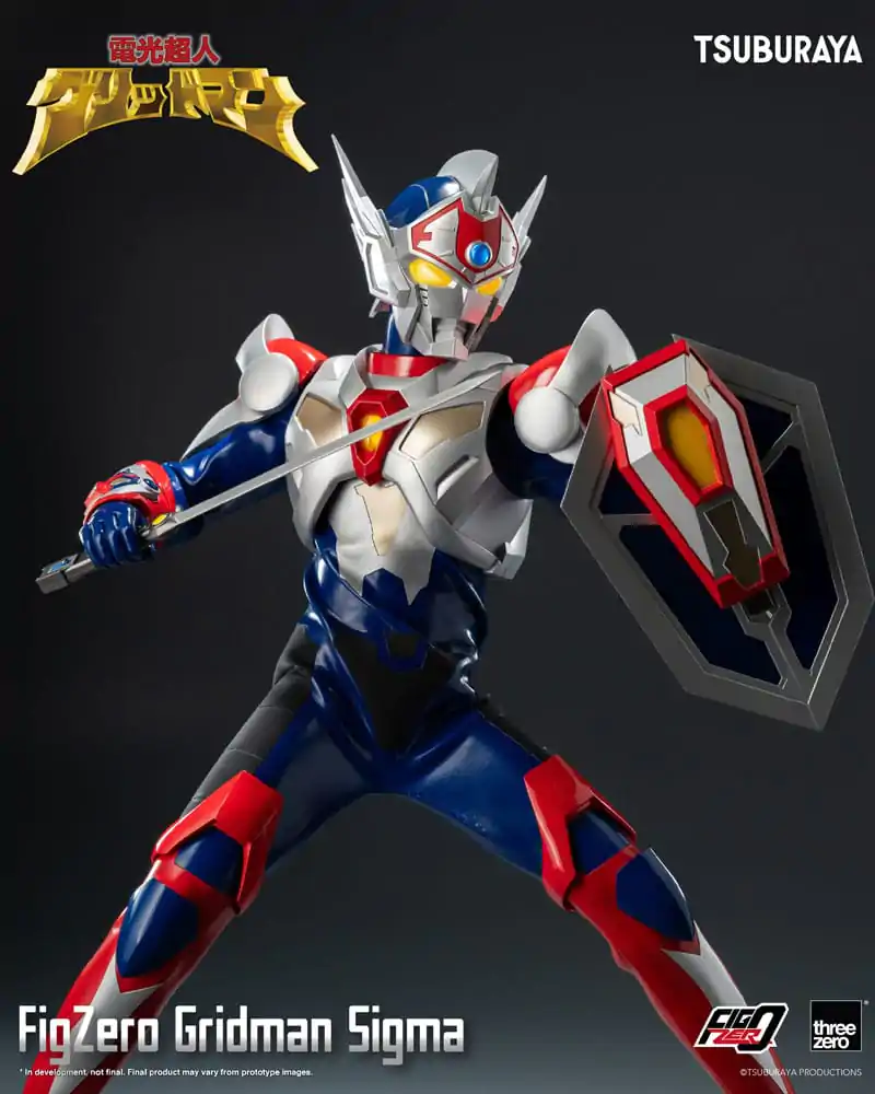 Gridman the Hyper Agent: Revenge of Neo Evil Lord FigZero Acțiune Figurina Gridman Sigma 30 cm poza produsului