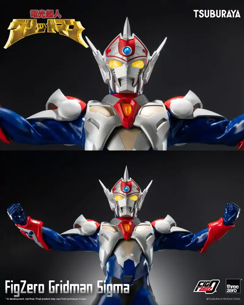 Gridman the Hyper Agent: Revenge of Neo Evil Lord FigZero Acțiune Figurina Gridman Sigma 30 cm poza produsului