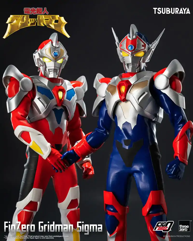 Gridman the Hyper Agent: Revenge of Neo Evil Lord FigZero Acțiune Figurina Gridman Sigma 30 cm poza produsului