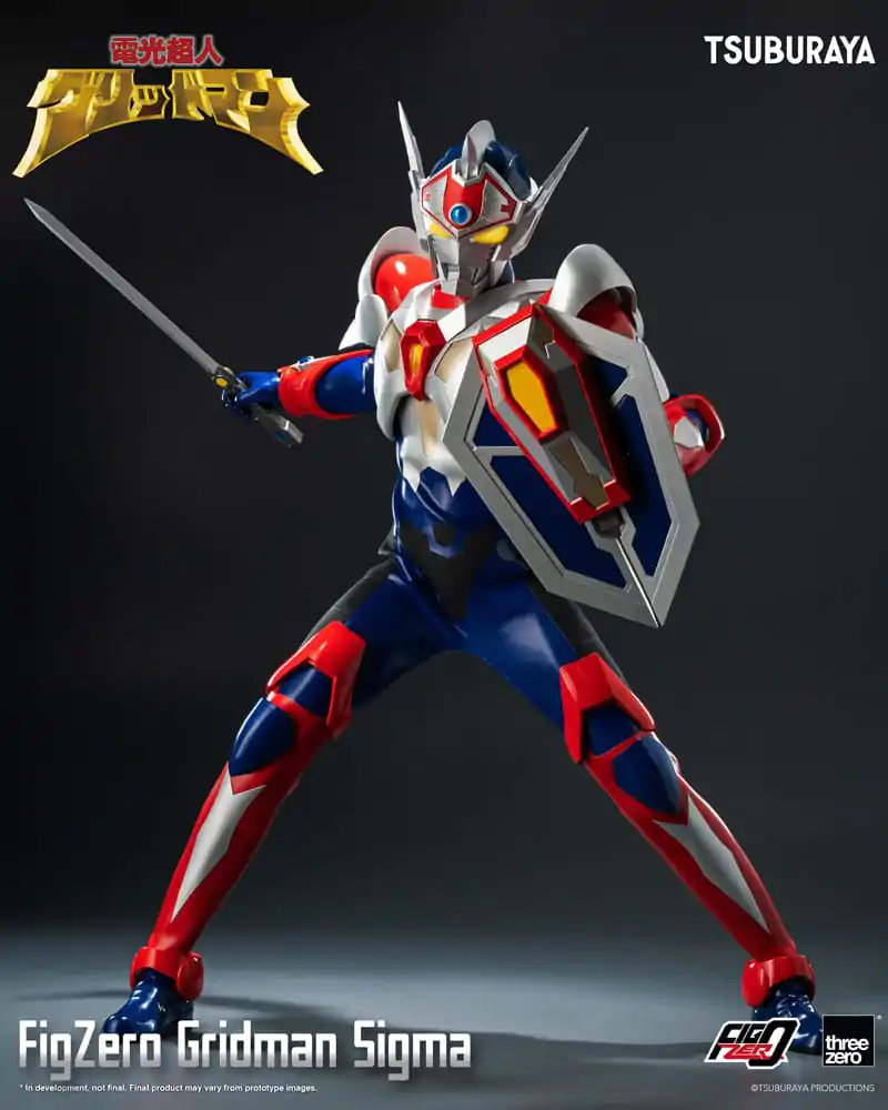 Gridman the Hyper Agent: Revenge of Neo Evil Lord FigZero Acțiune Figurina Gridman Sigma 30 cm poza produsului