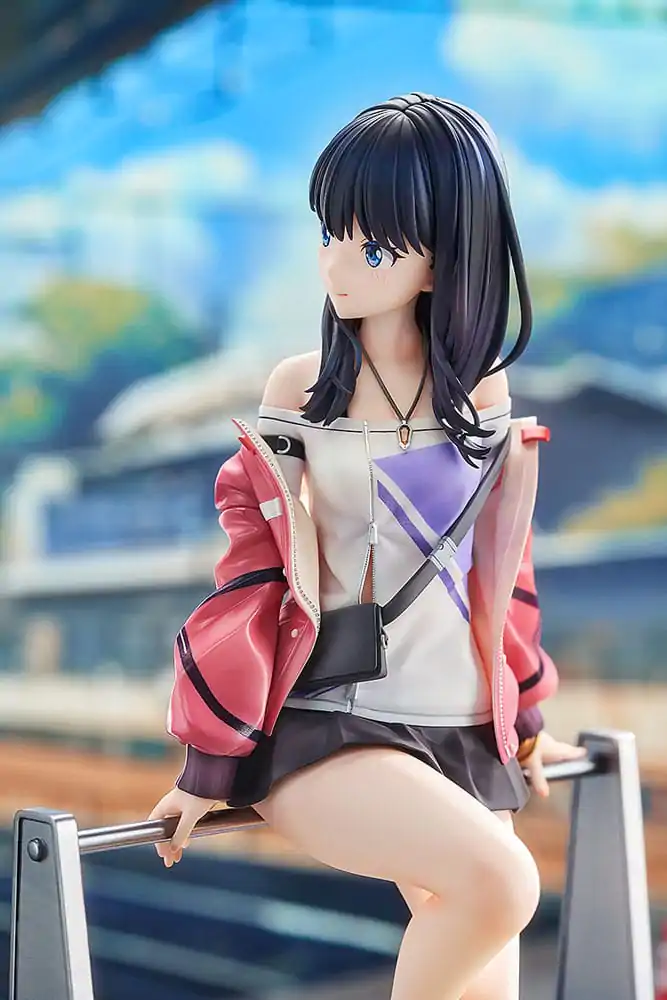 Gridman Universe statuie PVC 1/7 Rikka Takarada: Blue Sky Station 21 cm poza produsului