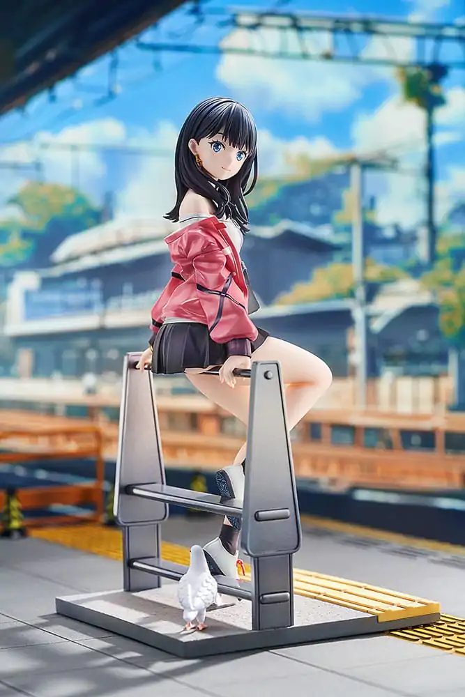 Gridman Universe statuie PVC 1/7 Rikka Takarada: Blue Sky Station 21 cm poza produsului