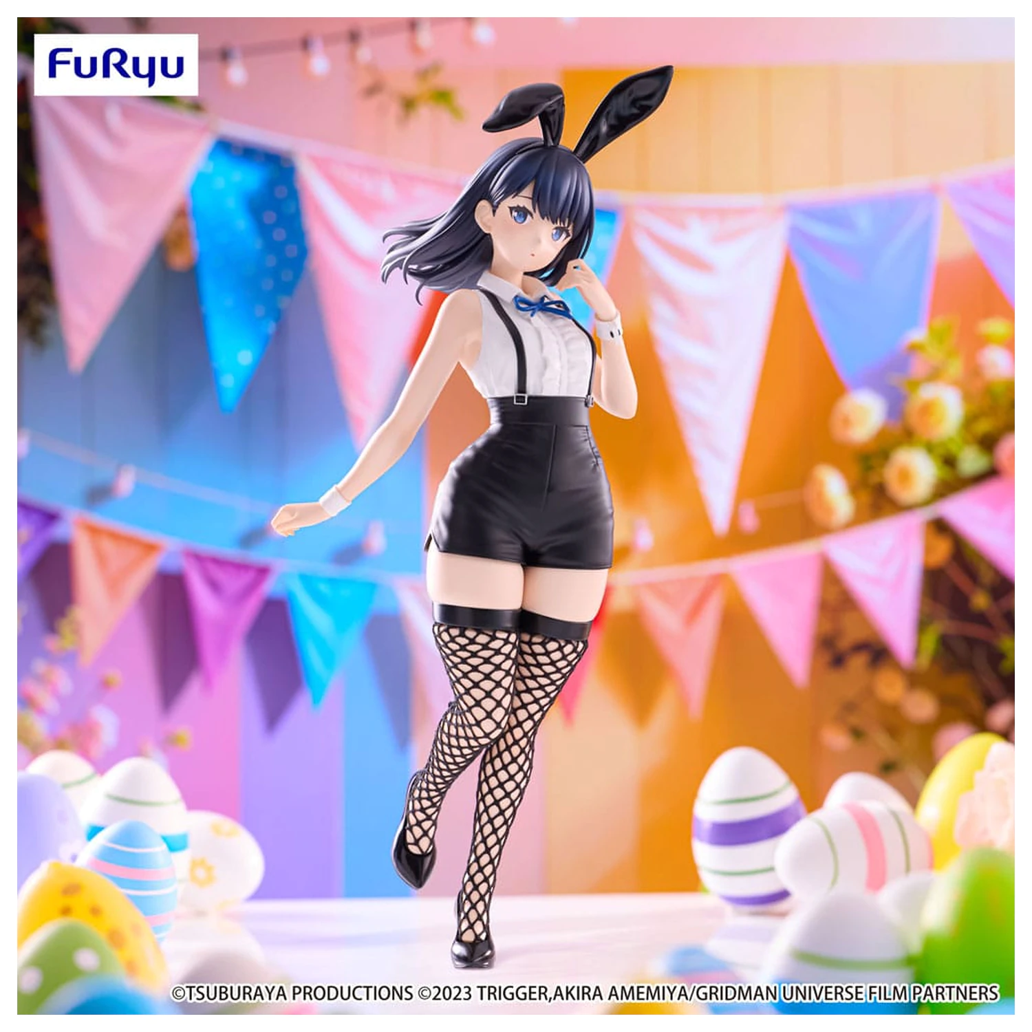 Gridman Universe BiCute Bunnies PVC Statuie Rikka Takarada Easter Bunny Ver. 28 cm poza produsului
