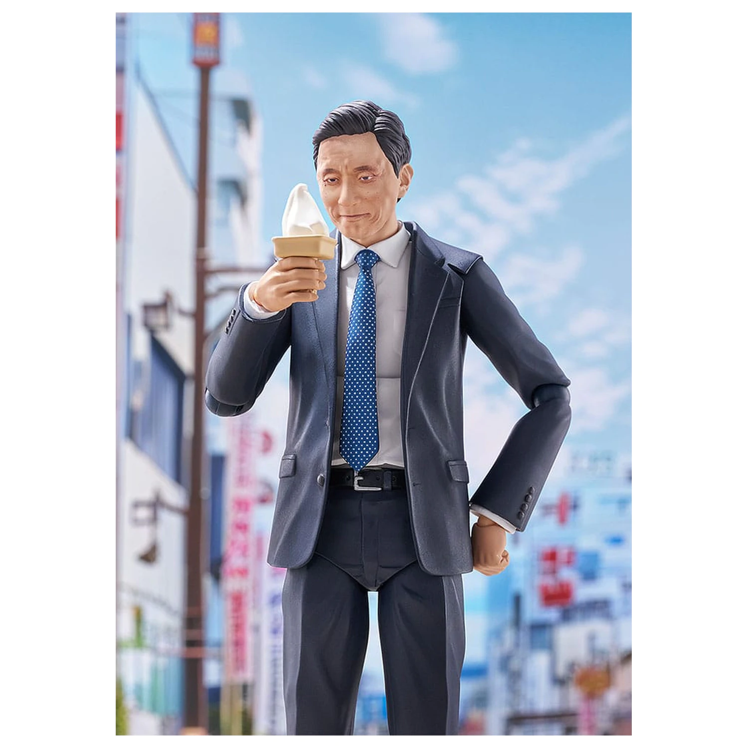 Gridman Universe Figma Figurina de acțiune Goro Inogashira Yutaka Matsushige Ver. Renewal Edition - Nostalgic Teishoku Restaurant Set 17 cm poza produsului
