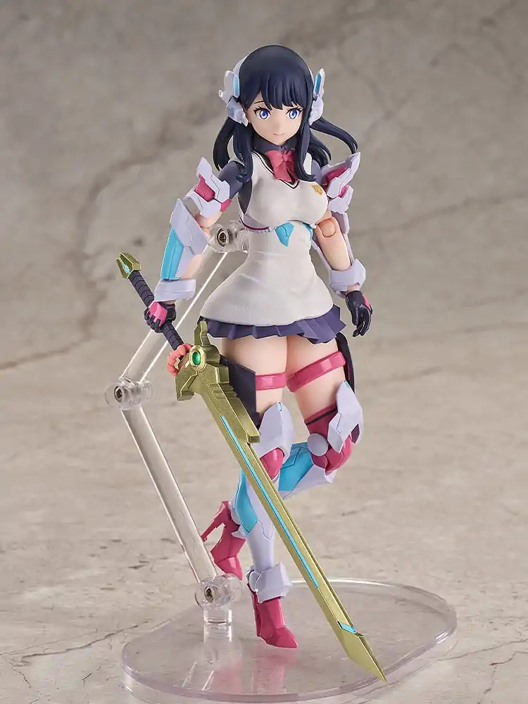 Figurină de Acțiune Gridman Universe Figma Corp Hiper Rikka Takarada (Grid Tector Ver.) 15 cm poza produsului