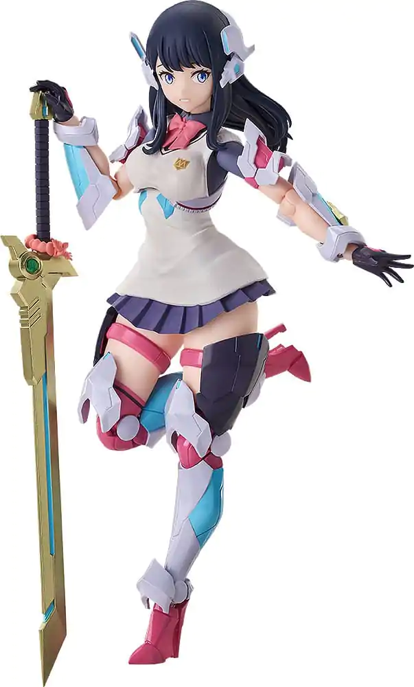Figurină de Acțiune Gridman Universe Figma Corp Hiper Rikka Takarada (Grid Tector Ver.) 15 cm poza produsului