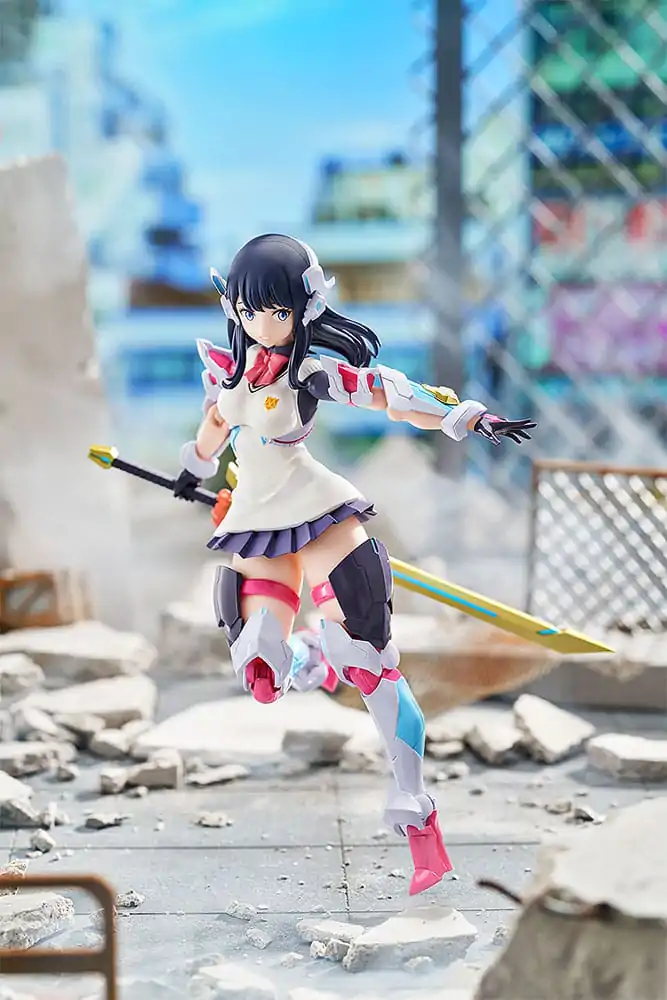 Figurină de Acțiune Gridman Universe Figma Corp Hiper Rikka Takarada (Grid Tector Ver.) 15 cm poza produsului