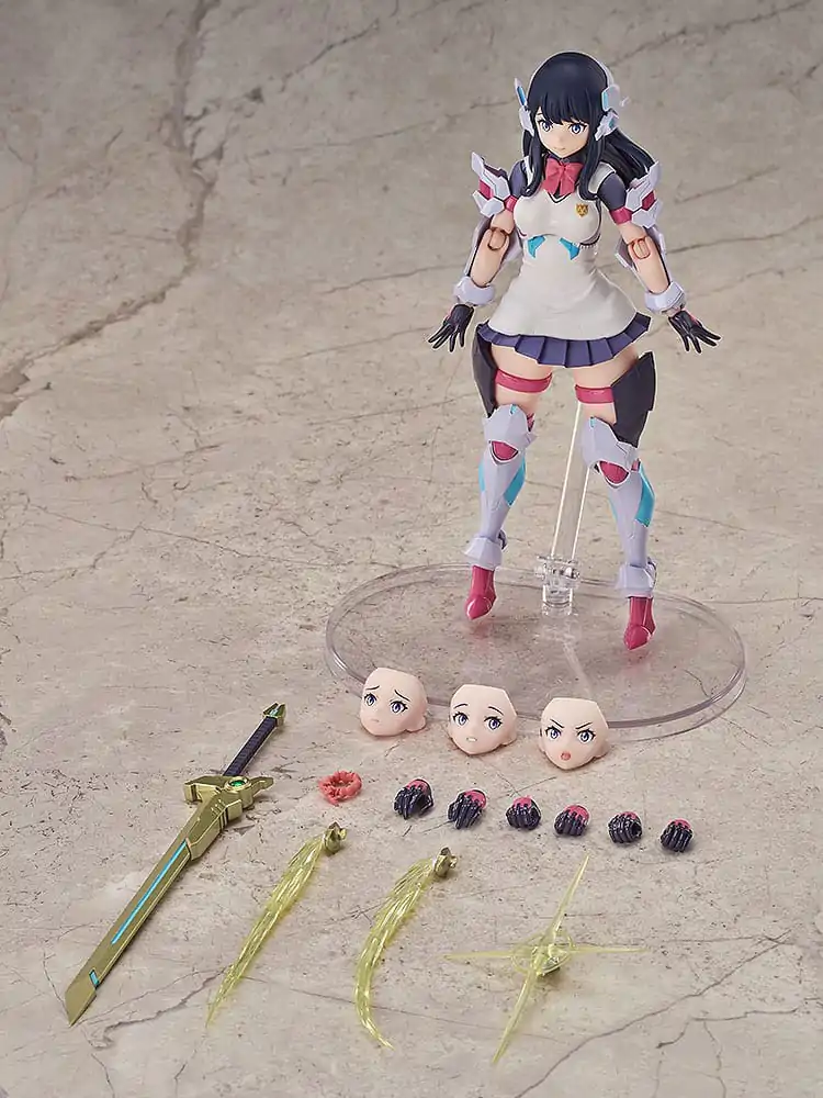Figurină de Acțiune Gridman Universe Figma Corp Hiper Rikka Takarada (Grid Tector Ver.) 15 cm poza produsului