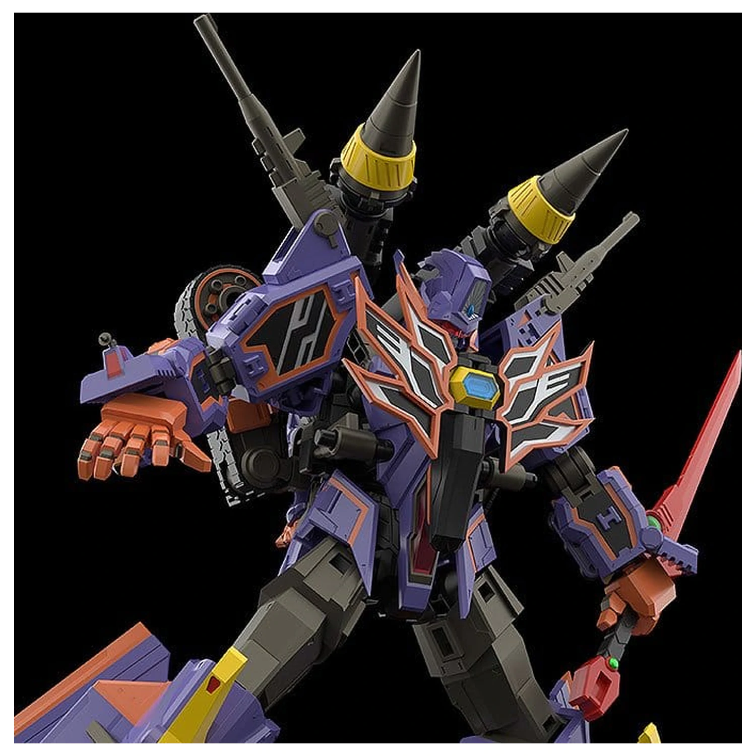 Gridman Universe Moderoid Kit Model Plastic Full Power Gridknight 17 cm poza produsului