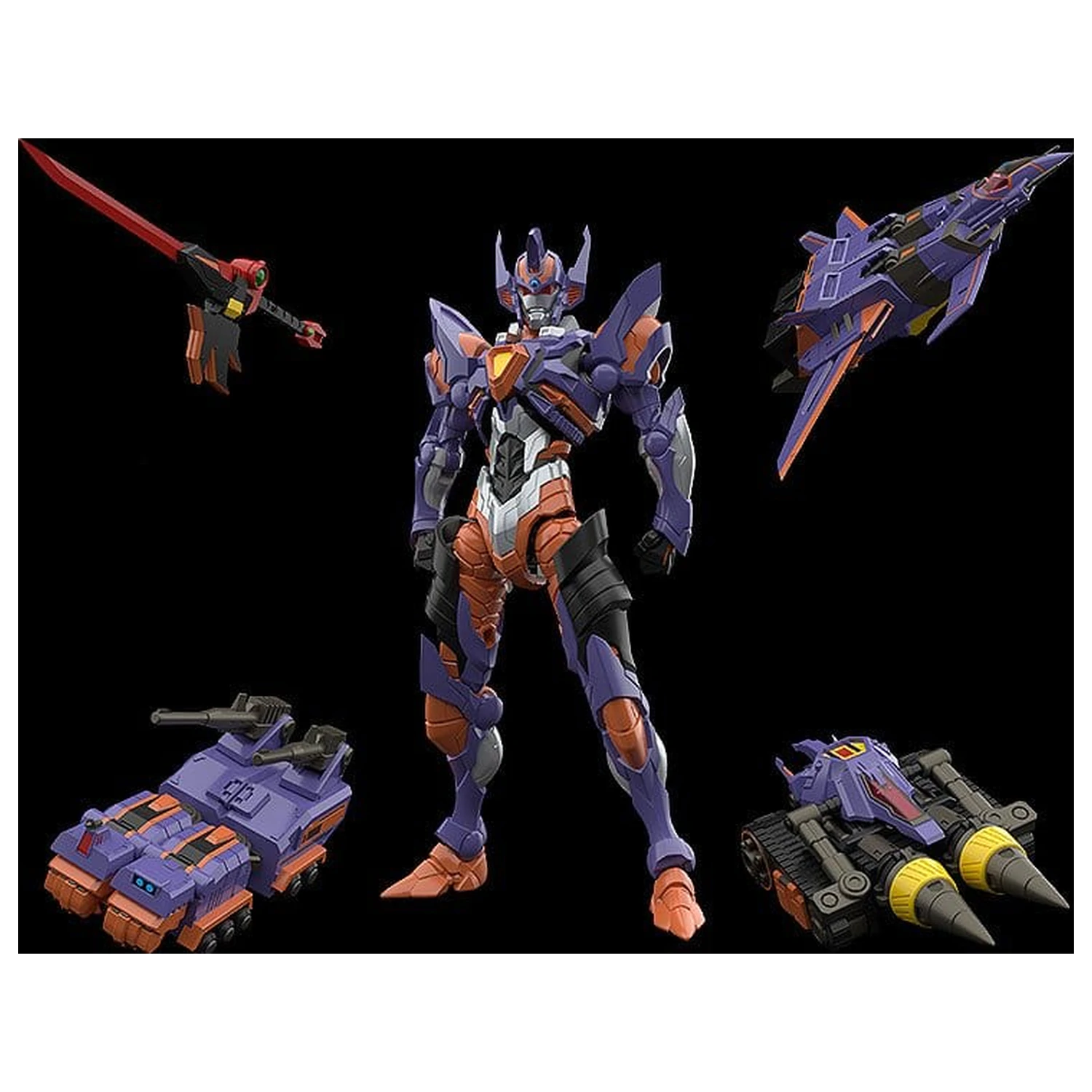 Gridman Universe Moderoid Kit Model Plastic Full Power Gridknight 17 cm poza produsului