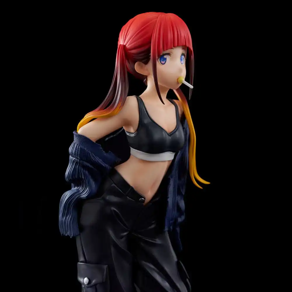 Gridman Universe Zozo Black Collection Statuie PVC Chise Asukagawa 21 cm poza produsului