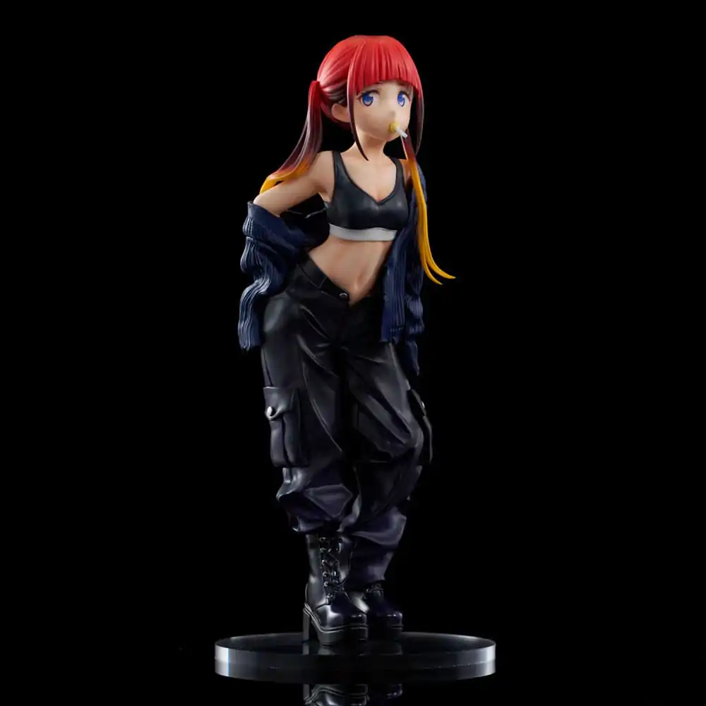 Gridman Universe Zozo Black Collection Statuie PVC Chise Asukagawa 21 cm poza produsului