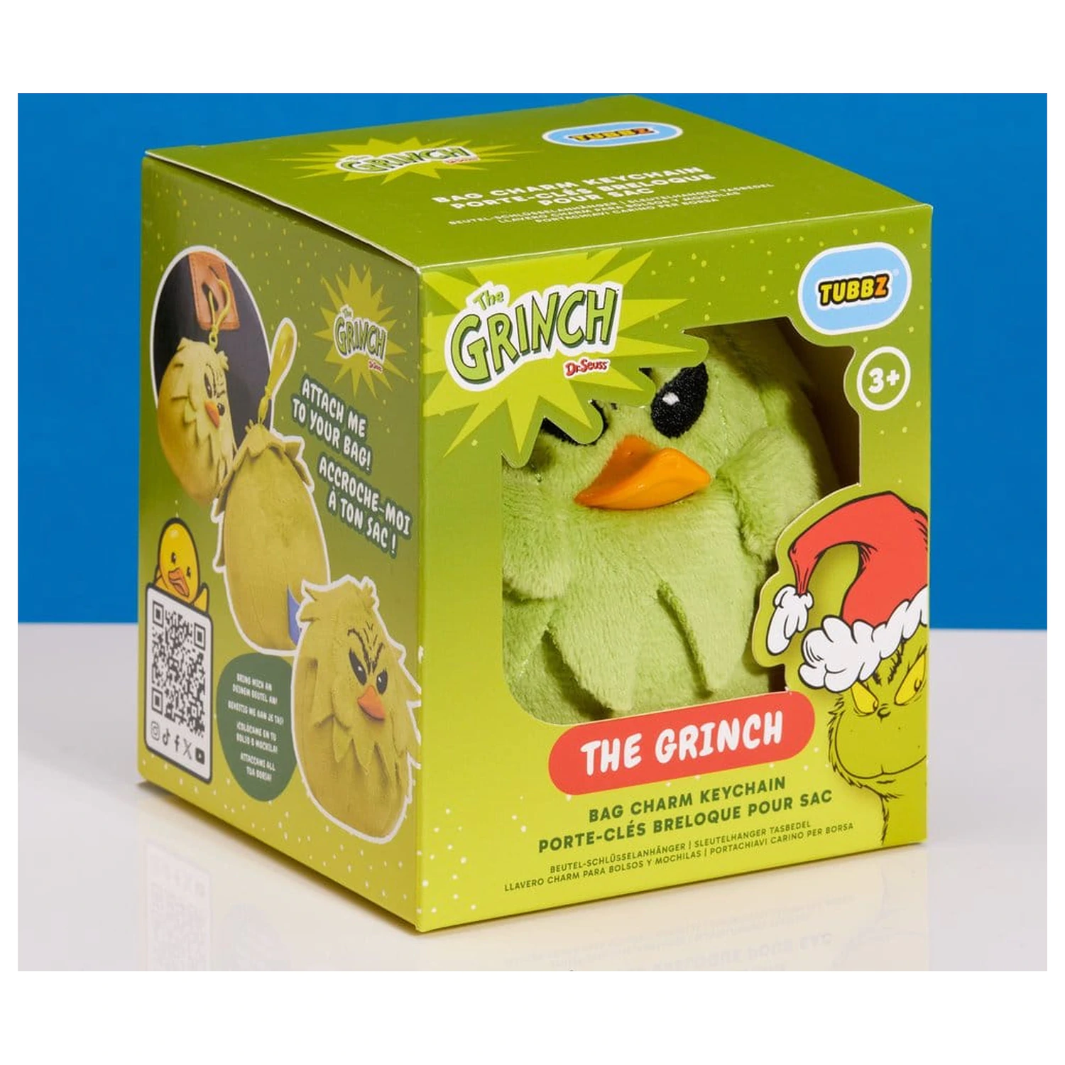 Grinch Tubbz Bag Charm poza produsului