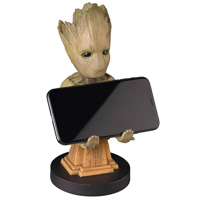 Marvel Guardians of the Galaxy Groot soclu figurină clamping bracket Cable guy 20cm poza produsului