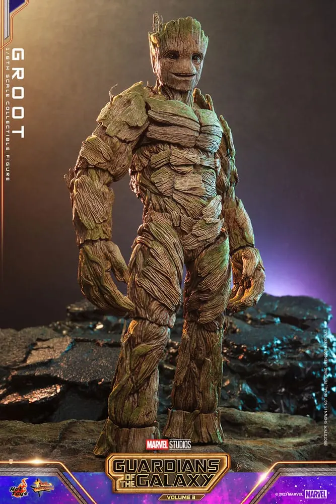 Guardians of the Galaxy Vol. 3 Movie Masterpiece Figurina de acțiune 1/6 Groot 32 cm poza produsului