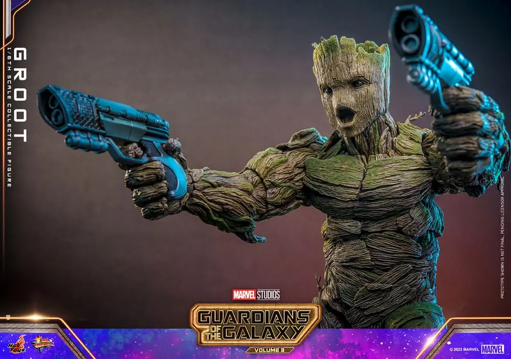 Guardians of the Galaxy Vol. 3 Movie Masterpiece Figurina de acțiune 1/6 Groot 32 cm poza produsului