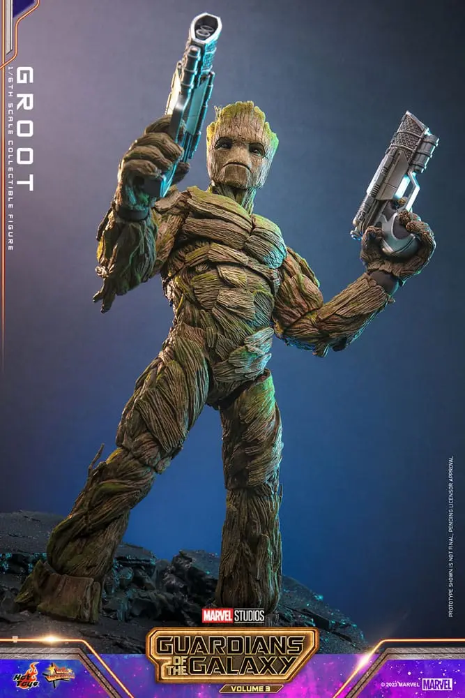 Guardians of the Galaxy Vol. 3 Movie Masterpiece Figurina de acțiune 1/6 Groot 32 cm poza produsului