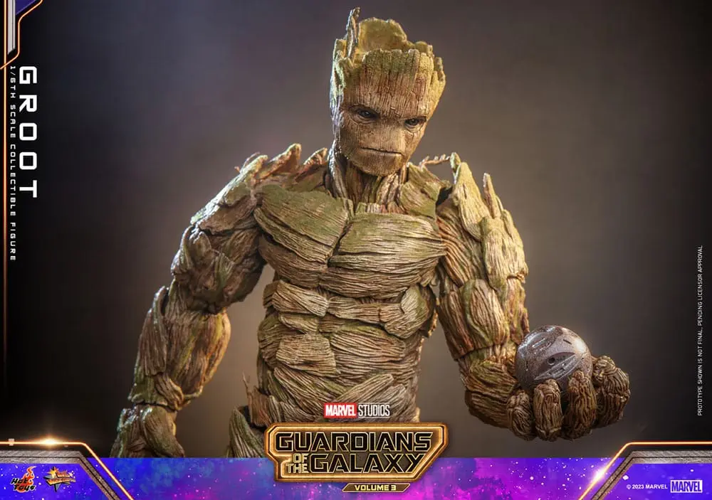 Guardians of the Galaxy Vol. 3 Movie Masterpiece Figurina de acțiune 1/6 Groot 32 cm poza produsului