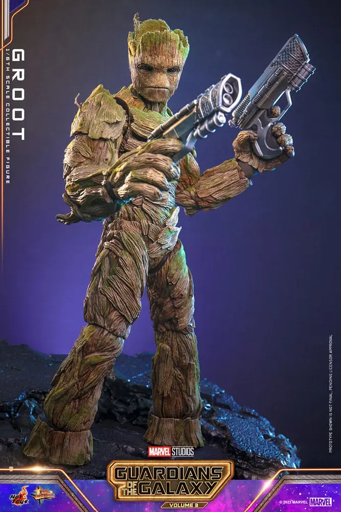 Guardians of the Galaxy Vol. 3 Movie Masterpiece Figurina de acțiune 1/6 Groot 32 cm poza produsului