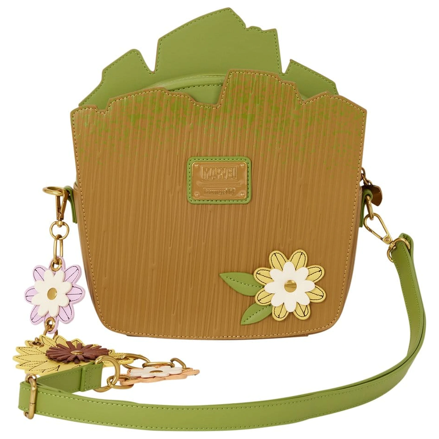 Geanta crossbody Guardians of the Galaxy by Loungefly Groot Floral poza produsului