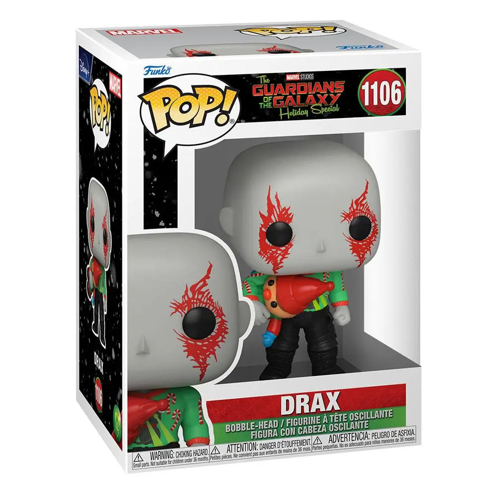 Guardians of the Galaxy Holiday Special POP! Heroes Figurina de Vinil Drax 9 cm poza produsului