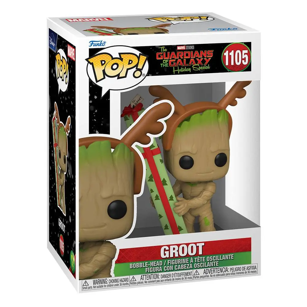 Guardians of the Galaxy Holiday Special POP! Heroes Figurină de Vinil Groot 9 cm poza produsului