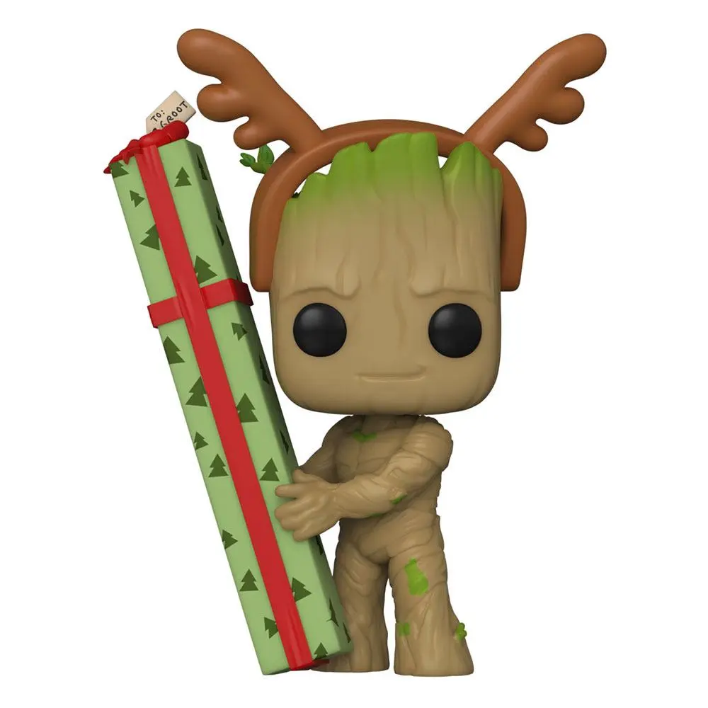 Guardians of the Galaxy Holiday Special POP! Heroes Figurină de Vinil Groot 9 cm poza produsului