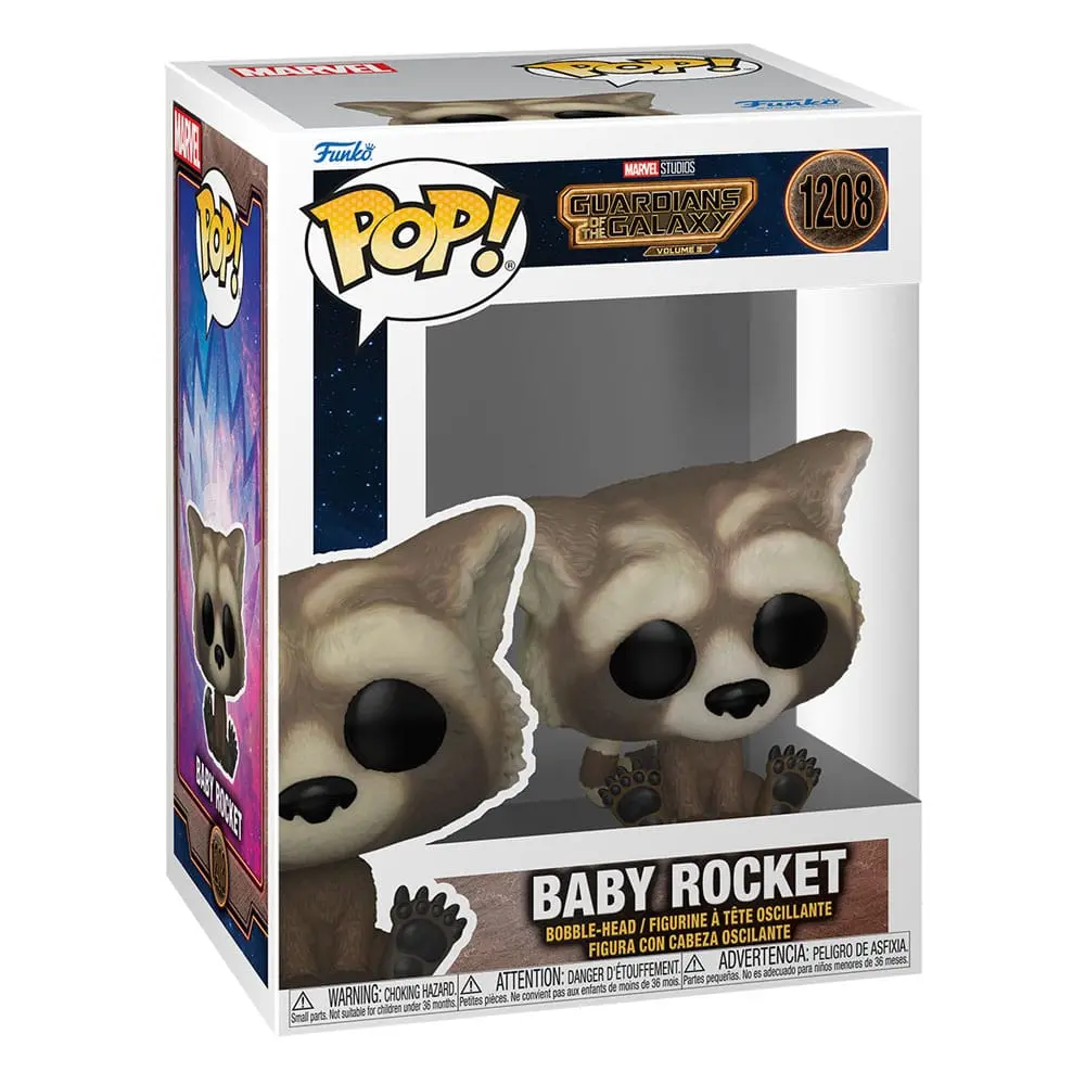 Guardians of the Galaxy Vol. 3 POP! Figurina Vinyl Baby Rocket 9 cm poza produsului